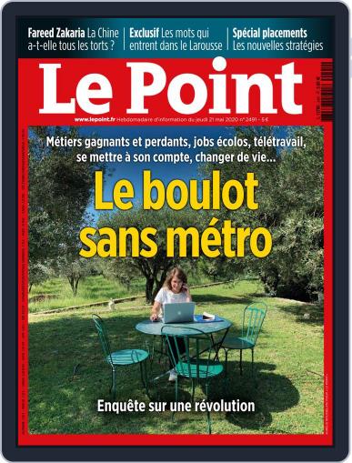 Le Point May 21st, 2020 Digital Back Issue Cover