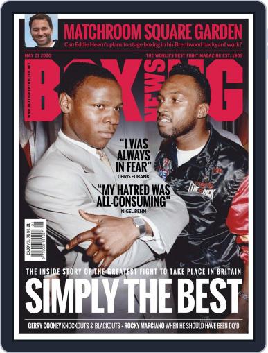 Boxing News May 21st, 2020 Digital Back Issue Cover