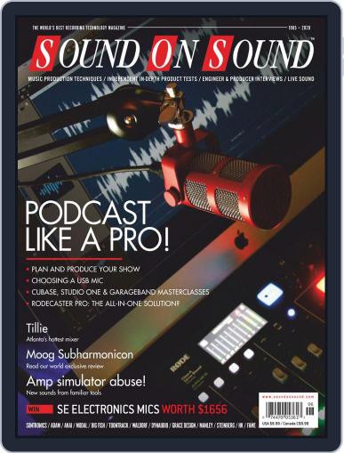 Sound On Sound USA June 1st, 2020 Digital Back Issue Cover