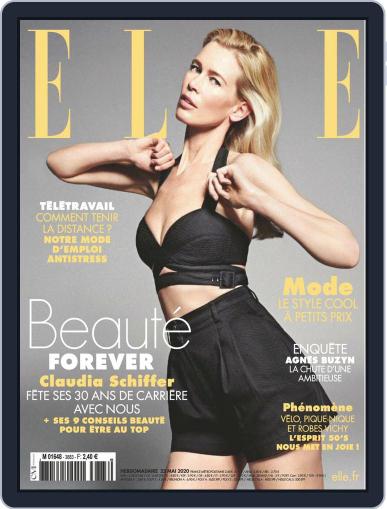 Elle France May 22nd, 2020 Digital Back Issue Cover