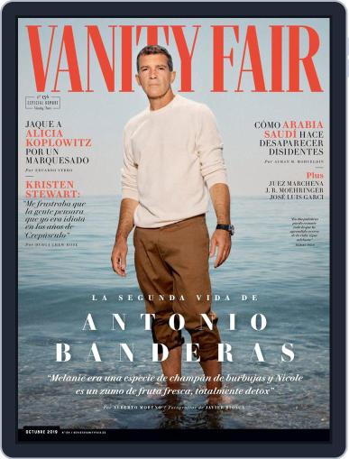 Vanity Fair España October 1st, 2019 Digital Back Issue Cover