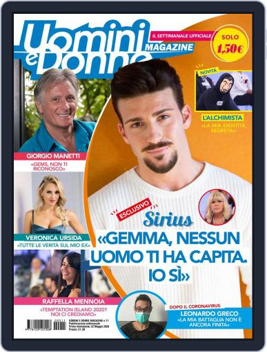Uomini e Donne May 22nd, 2020 Digital Back Issue Cover