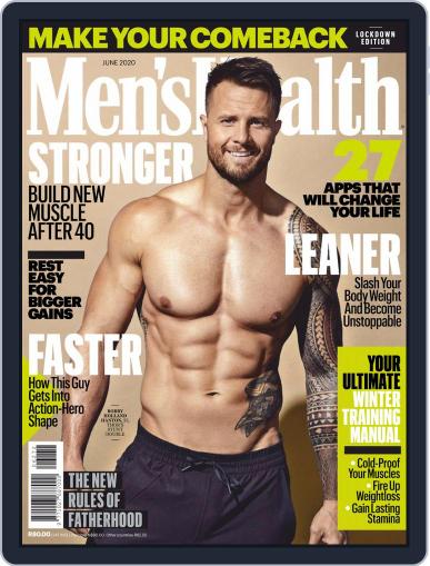 Men's Health South Africa June 1st, 2020 Digital Back Issue Cover