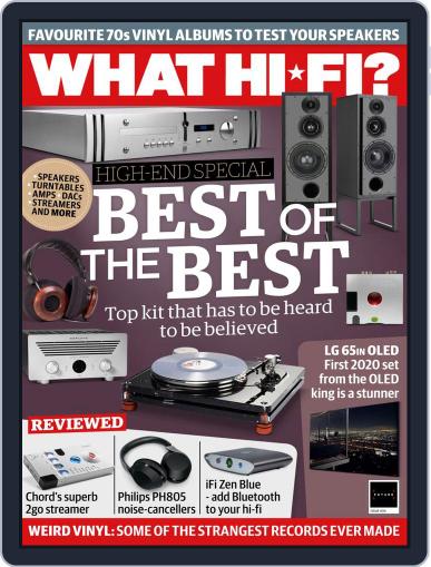 What Hi-Fi? Sound and Vision July 1st, 2020 Digital Back Issue Cover
