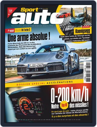 Sport Auto France June 1st, 2020 Digital Back Issue Cover