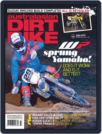 Australasian Dirt Bike July 1st, 2020 Digital Back Issue Cover
