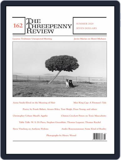 The Threepenny Review June 1st, 2020 Digital Back Issue Cover