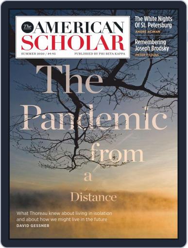 The American Scholar June 1st, 2020 Digital Back Issue Cover