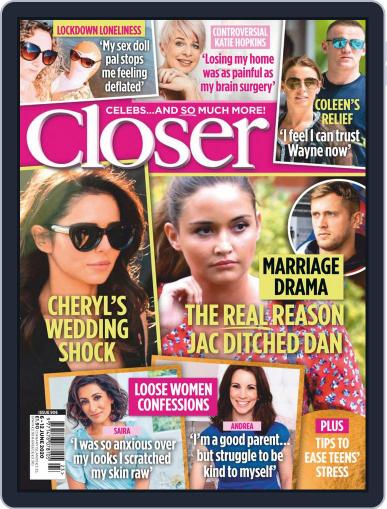 Closer United Kingdom June 6th, 2020 Digital Back Issue Cover