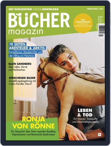 Bücher Magazin Magazine (Digital) February 1st, 2022 Issue Cover