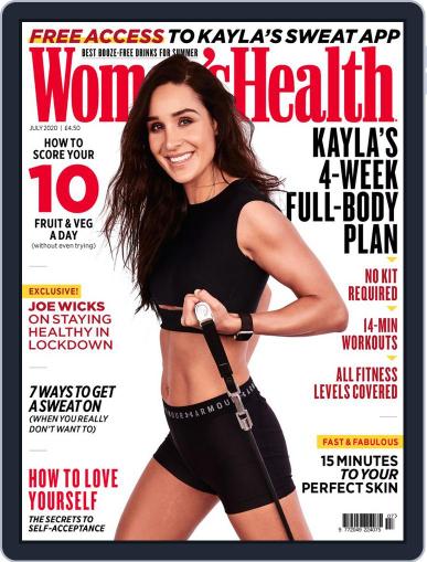 Women's Health UK July 1st, 2020 Digital Back Issue Cover