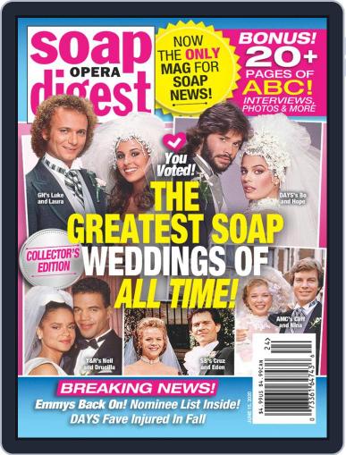 Soap Opera Digest June 15th, 2020 Digital Back Issue Cover