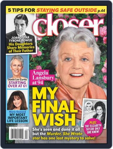Closer Weekly June 15th, 2020 Digital Back Issue Cover