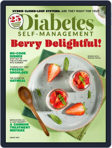 Diabetes Self-Management July 1st, 2020 Digital Back Issue Cover