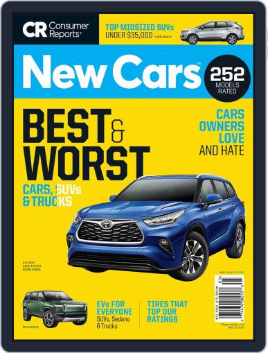 Consumer Reports New Cars May 1st, 2020 Digital Back Issue Cover