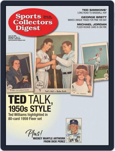 Sports Collectors Digest June 19th, 2020 Digital Back Issue Cover