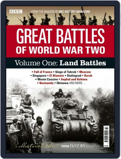 Great Battles of World War Two - Land Battles May 27th, 2020 Digital Back Issue Cover