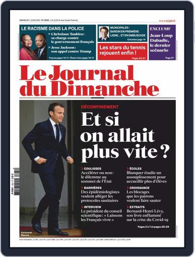 Le Journal du dimanche June 7th, 2020 Digital Back Issue Cover