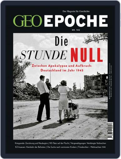 GEO EPOCHE April 1st, 2020 Digital Back Issue Cover