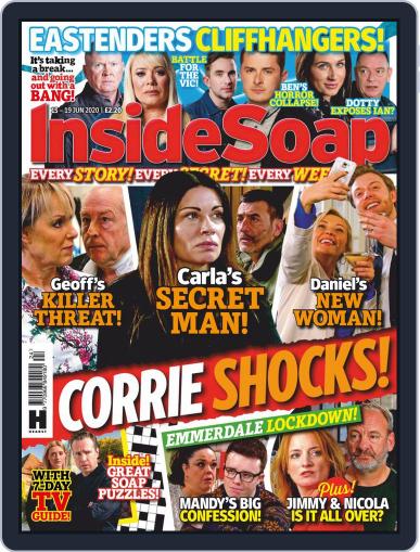 Inside Soap UK June 13th, 2020 Digital Back Issue Cover