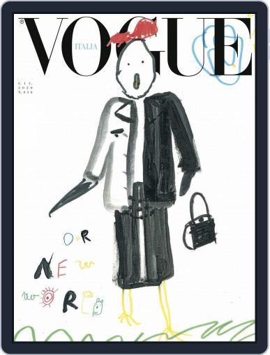 Vogue Italia June 1st, 2020 Digital Back Issue Cover