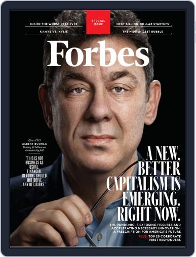 Forbes June 1st, 2020 Digital Back Issue Cover