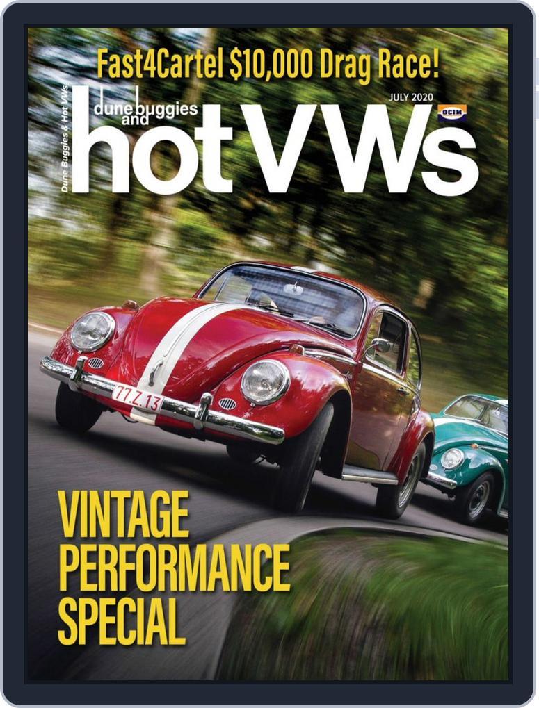 dune buggies and hotVWs July 1st, 2020 Digital Back Issue Cover