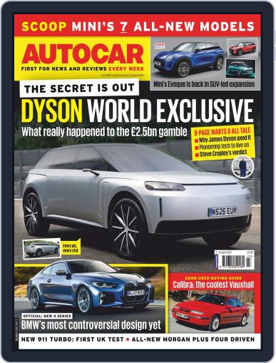 Autocar June 3rd, 2020 Digital Back Issue Cover