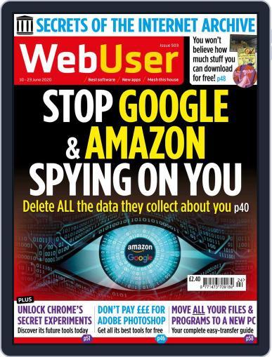 Webuser June 10th, 2020 Digital Back Issue Cover