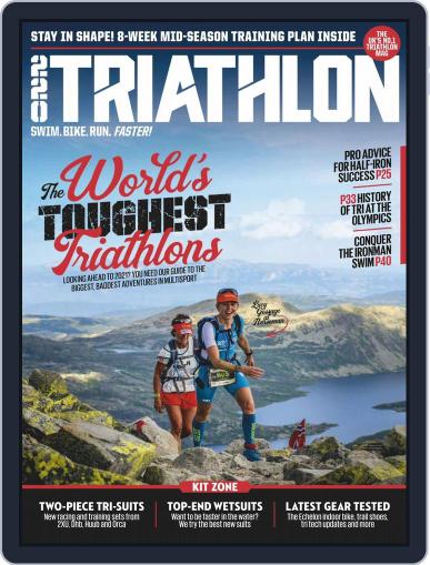 220 Triathlon July 1st, 2020 Digital Back Issue Cover