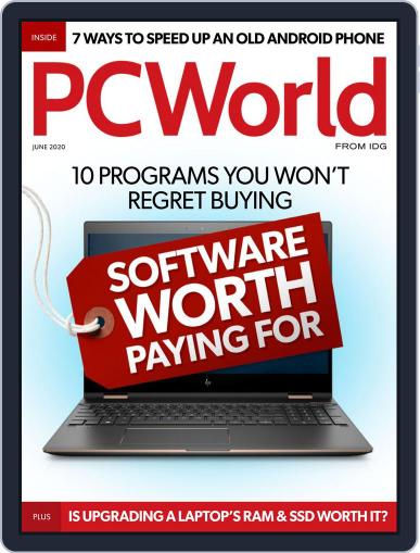PCWorld June 1st, 2020 Digital Back Issue Cover