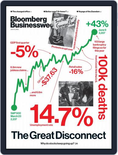 Bloomberg Businessweek June 15th, 2020 Digital Back Issue Cover