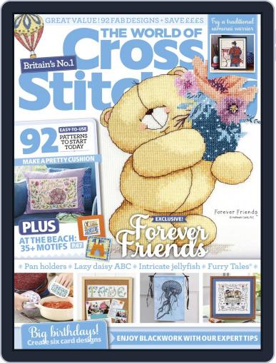 The World of Cross Stitching August 1st, 2020 Digital Back Issue Cover