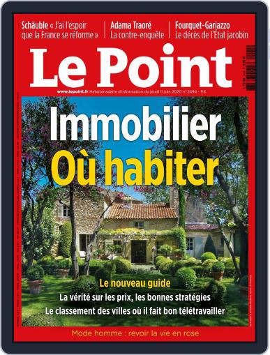 Le Point June 11th, 2020 Digital Back Issue Cover