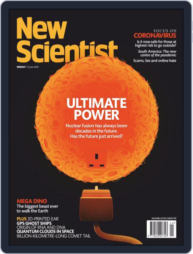 New Scientist International Edition June 13th, 2020 Digital Back Issue Cover
