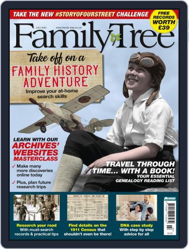 Family Tree UK July 1st, 2020 Digital Back Issue Cover