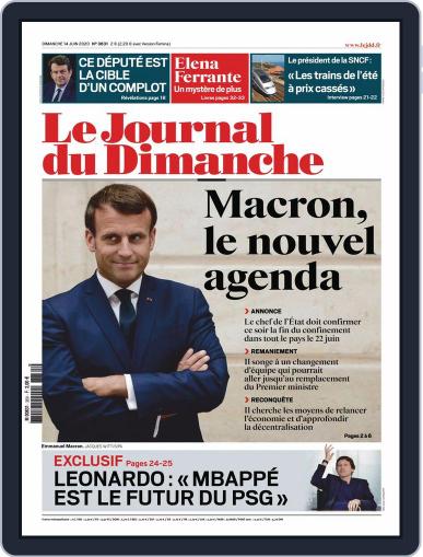 Le Journal du dimanche June 14th, 2020 Digital Back Issue Cover