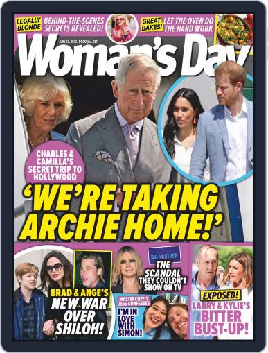 Woman's Day Magazine NZ June 22nd, 2020 Digital Back Issue Cover