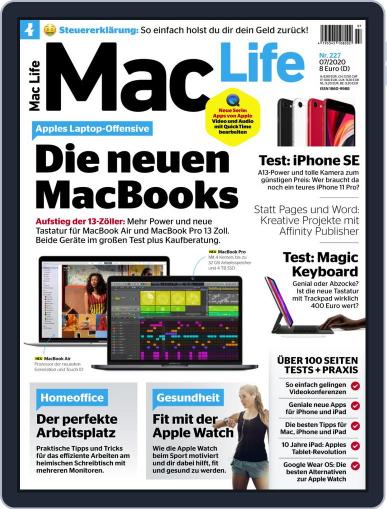 MacLife Germany July 1st, 2020 Digital Back Issue Cover