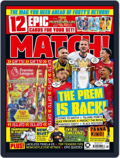 MATCH June 16th, 2020 Digital Back Issue Cover