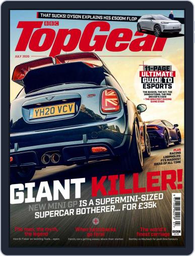 BBC Top Gear July 1st, 2020 Digital Back Issue Cover