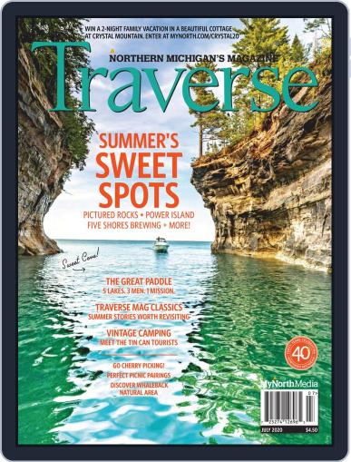 Traverse, Northern Michigan's July 1st, 2020 Digital Back Issue Cover
