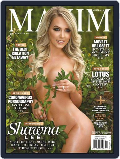 Maxim Australia July 1st, 2020 Digital Back Issue Cover