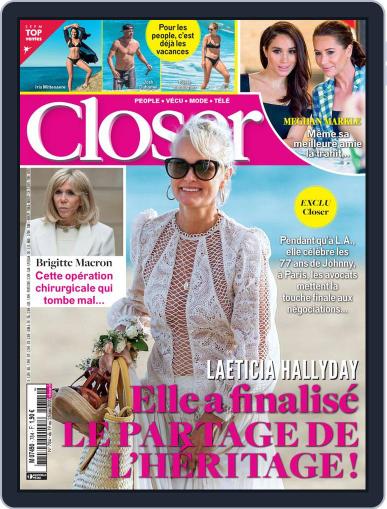 Closer France June 19th, 2020 Digital Back Issue Cover