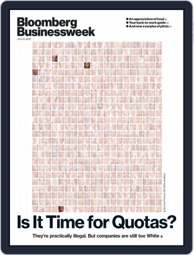 Bloomberg Businessweek June 22nd, 2020 Digital Back Issue Cover