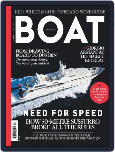 Boat International July 1st, 2020 Digital Back Issue Cover
