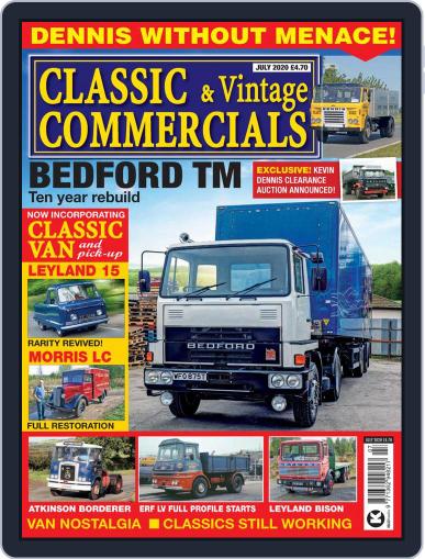 Classic & Vintage Commercials July 1st, 2020 Digital Back Issue Cover