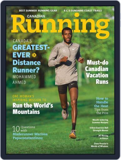 Canadian Running July 1st, 2020 Digital Back Issue Cover