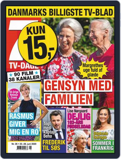 7 TV-Dage June 22nd, 2020 Digital Back Issue Cover