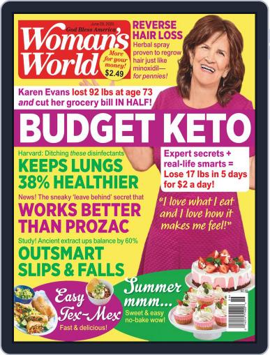 Woman's World June 29th, 2020 Digital Back Issue Cover
